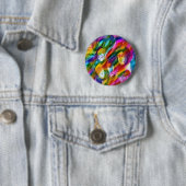 Mardi Gras Art Button (In situ)