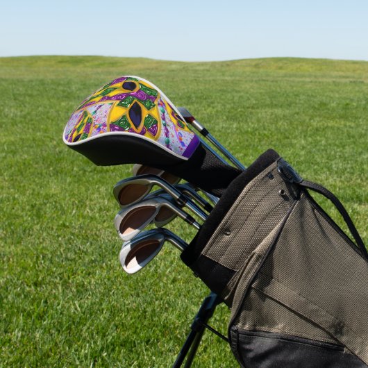 MARDI GRAS ART GOLFHEADCOVER (Insitu)