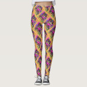 MARDI GRAS ART LEGGINGS (Voorkant)