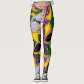 MARDI GRAS ART LEGGINGS (Voorkant)