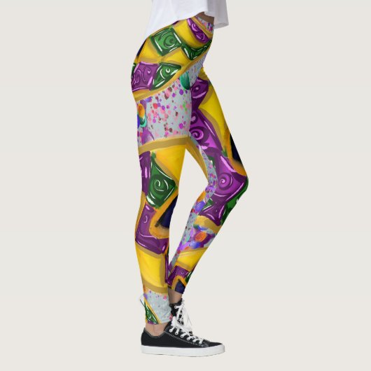 MARDI GRAS ART LEGGINGS (Rechts)