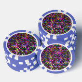 MARDI GRAS ART POKER CHIPS (Opstapeling)