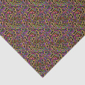 Mardi Gras Art Tissuepapier (Detail)