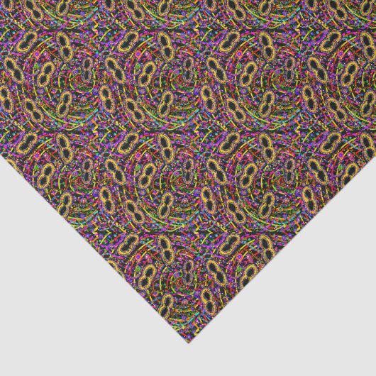 Mardi Gras Art Tissuepapier (Detail)