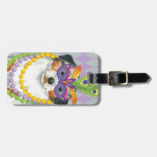 Mardi Gras Aussie Bagagelabel (Voorkant horizontaal)