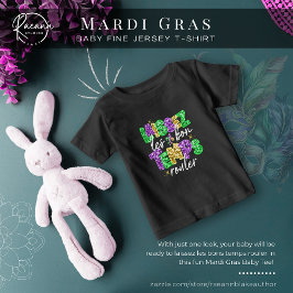 Mardi Gras Baby Fine Jersey T-shirt