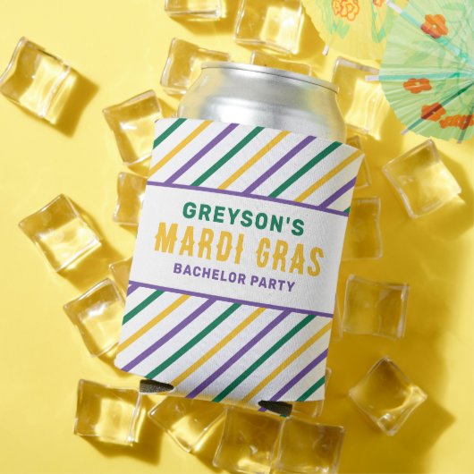 Mardi Gras Bachelor vrijgezellenfeest Koelbox Blikjeskoeler (Insitu Zomer)