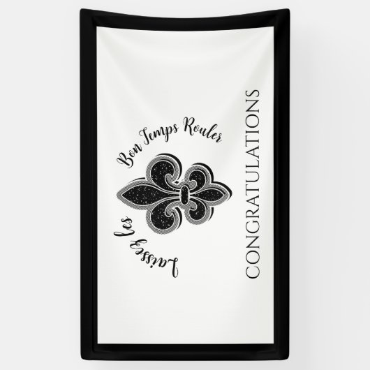 Mardi Gras Bachelorette-feest  Spandoek (Verticaal)