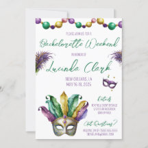Mardi Gras Bachelorette-feestje