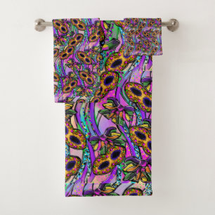 MARDI GRAS BAD HANDDOEK