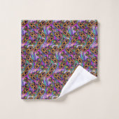 MARDI GRAS BAD HANDDOEK (Wasdoekje)