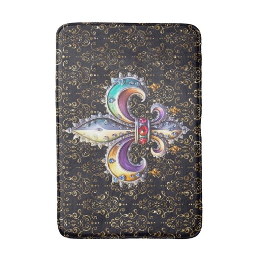 Mardi Gras Badmat (Voorkant Verticaal)