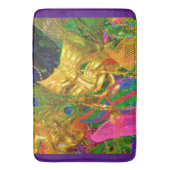 mardi gras badtapijt badmat (Voorkant Verticaal)
