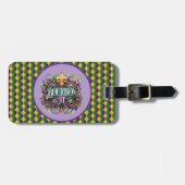 Mardi Gras bagagetail Bagagelabel (Voorkant horizontaal)