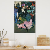 Mardi Gras Ball Dancer Poster (Keuken)