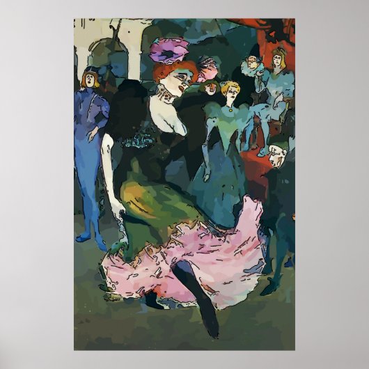 Mardi Gras Ball Dancer Poster (Voorkant)