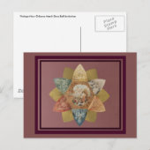 Mardi Gras Ball Favor Uitnodiging Briefkaart (Voorkant / Achterkant)