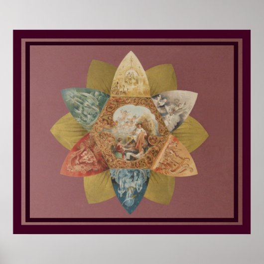 Mardi Gras Ball Uitnodiging Poster (Voorkant)