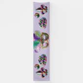 Mardi Gras Banner (Verticaal)