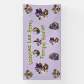 Mardi Gras Banner (Verticaal)