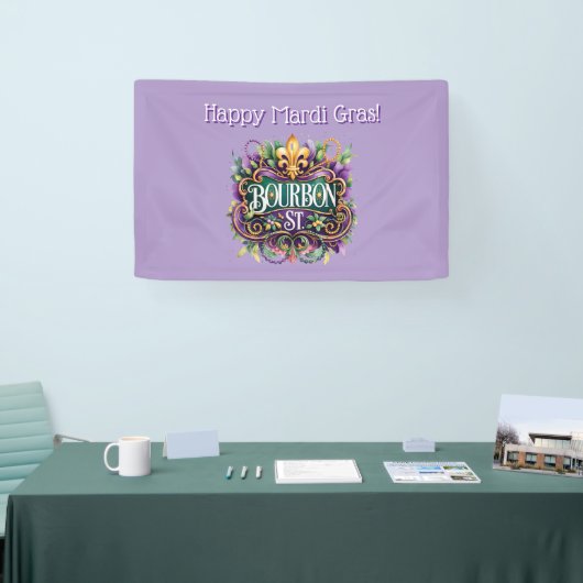 Mardi Gras Banner (Beurs)