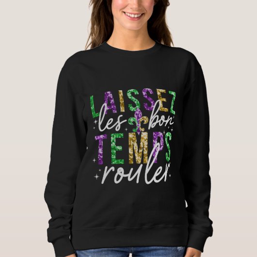 Mardi Gras Basic Sweatshirt (Voorkant)