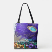 MARDI GRAS BEAD BAG TOTE BAG (Achterkant)