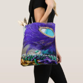 MARDI GRAS BEAD BAG TOTE BAG (Dichtbij)