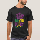 Mardi Gras Bead Queen Crown T-shirt (Voorkant)