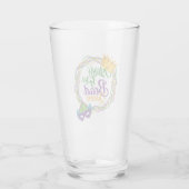 Mardi Gras Bead Queen Fat Dinsdag Glas (Achterkant)