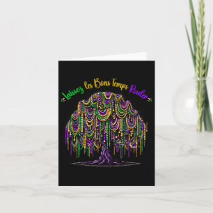Mardi Gras Bead Tree Carnival New Orleans 2025 voo Kaart