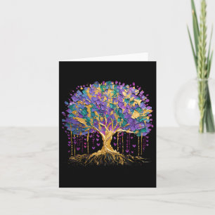 Mardi Gras Bead Tree Carnival New Orleans 2025 Wom Kaart