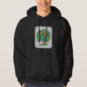 Mardi Gras Bead Tree Hoodie (Voorkant)