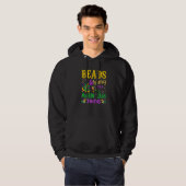 Mardi Gras Beads And Bling It's A Mardi Gras Thing Hoodie (Voorkant volledig)