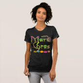 Mardi Gras Beads Apparel T-shirt (Voorkant volledig)