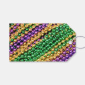 Mardi Gras Beads Cadeaulabel (Voorkant (Horizontaal))