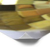 Mardi Gras Beads & Green Mask Poster Art Print (Hoek)