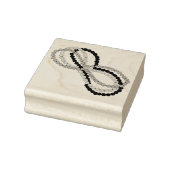 Mardi Gras Beads Ketting Strand New Orleans NOLA Rubberstempel (Stempel)