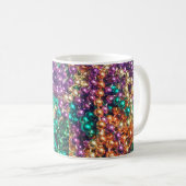 Mardi Gras Beads Koffiemok (Voorkant rechts)