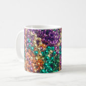 Mardi Gras Beads Koffiemok (Voorkant links)
