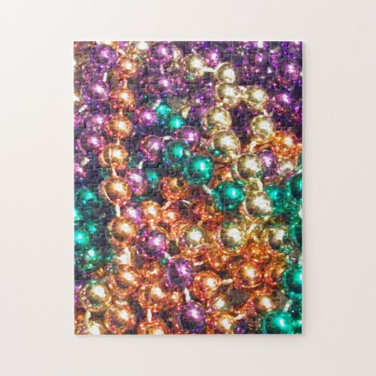 Mardi Gras Beads Legpuzzel (Verticaal)