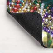 Mardi Gras Beads & Mask Mousepad Muismat (Hoek)