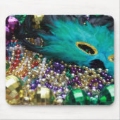 Mardi Gras Beads & Mask Mousepad Muismat (Voorkant)