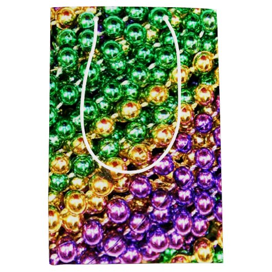 Mardi Gras Beads Medium Cadeauzakje (Voorkant)