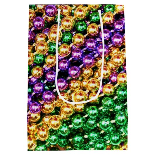 Mardi Gras Beads Medium Cadeauzakje (Achterkant)
