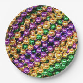 Mardi Gras Beads Papieren Bordje (Voorkant)