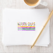 Mardi Gras Beads Parades Crawfish King Cake Etiket (Insitu)