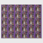 MARDI GRAS BEAGLE CADEAUPAPIER (Vlak)