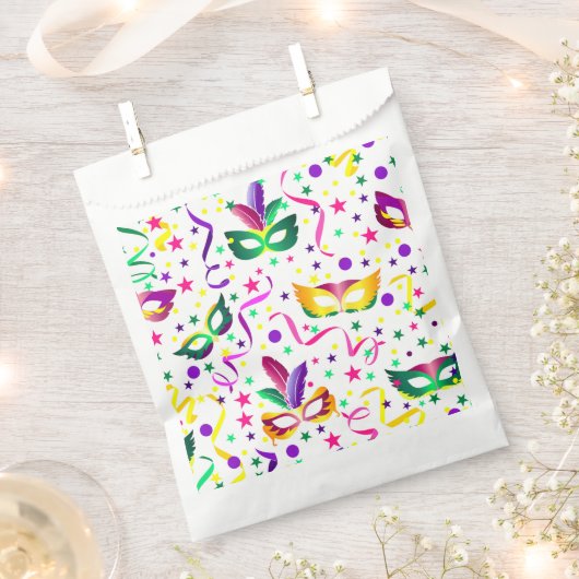 Mardi Gras Bedankzakje (Geknipt)