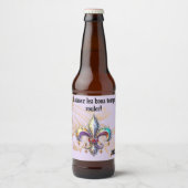 Mardi Gras Beer Bottle Label Bier Etiket (Voorkant)